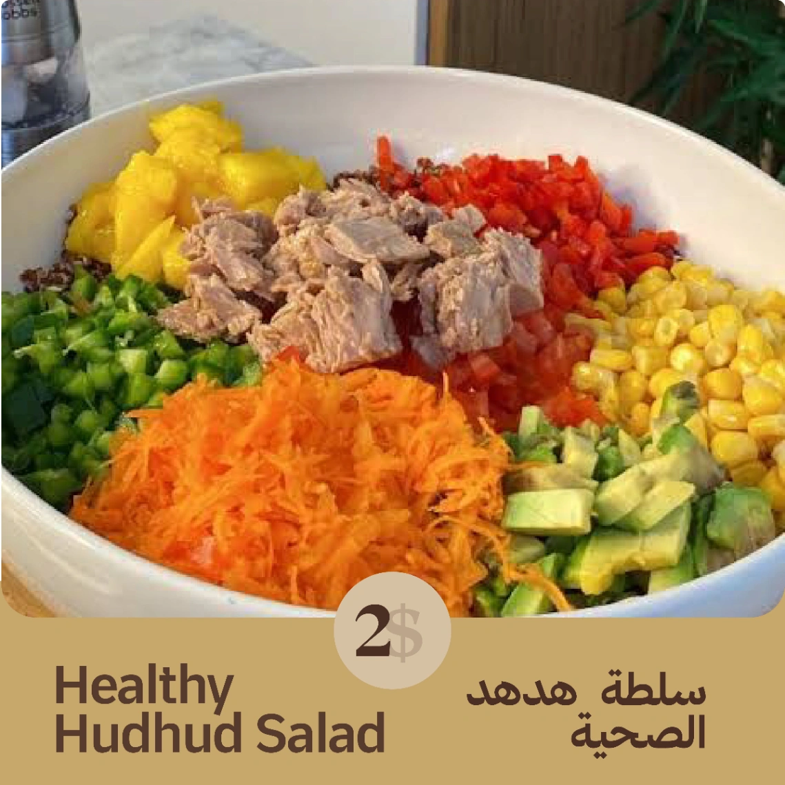 Healthy HudHud salad